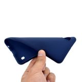 Gumený kryt Frosted na Samsung Galaxy A10 - modrá