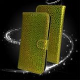 Peňaženkové puzdro na Samsung Galaxy A20e - Flower Green