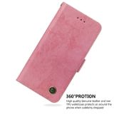 Peňaženkové kožené puzdro RETRO na Sony Xperia 1 - Ružová