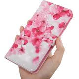 Peňaženkové kožené 3D puzdro na Samsung Galaxy J6+ - Pink blossom