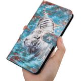 Peňaženkové puzdro3D Painting Pattern na Samsung Galaxy Note 9-Tiger