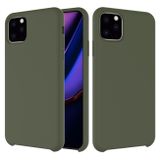 Gumený kryt na iPhone 11 Pro Max Liquid Silicone - Army Green