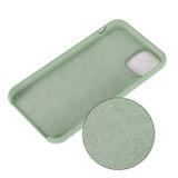 Gumený kryt na iPhone 11 Pro Max Liquid Silicone - Light Green