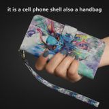 Peňaženkové 3D puzdro na Samsung Galaxy A30 - Watercolor Owl