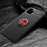 Gumený kryt lenuo na iPhone 11 - Black Red