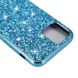 Gumený Glitter kryt na iPhone 11 Pro Max Glitter - Blue
