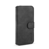 Peňaženkové kožené pouzdro na iPhone 11 Pro Max DG.MING - Black