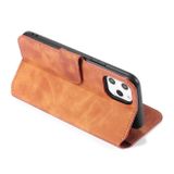 Peňaženkové kožené pouzdro na iPhone 11 Pro Max DG.MING - Brown