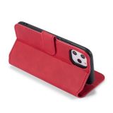Peňaženkové kožené pouzdro na iPhone 11 Pro Max DG.MING - Red