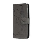 Peňaženkové kožené puzdro na Samsung Galaxy S10e - Šedá