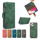 Peňaženkové kožené pouzdro na iPhone 11 Pro Max Retro - Green