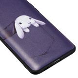 Gumený kryt na Samsung Galaxy A80 - Pocket Rabbit Pattern