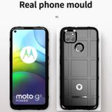 Gumený kryt na Motorola Moto G9 Power - Čierna