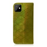 Peňaženkové púzdro Solid Color Colorful na iPhone 11- zlatá