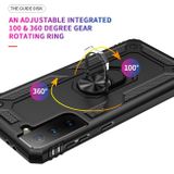 Kryt Magnetic Holder Armor 360 Degree Rotating Holder na Samsung Galaxy S21 5G - Čierna