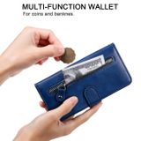 Peňaženkové kožené puzdro na Motorola Moto G9 PLay / E7 Plus - Zipps / Modrá