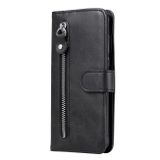 Peňaženkové kožené puzdro na Motorola Moto G9 PLay / E7 Plus - Zipps / Čierna