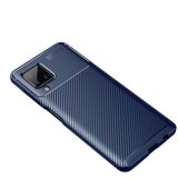 Gumený kryt na Samsung Galaxy A12 - Modrá