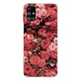 Gumený kryt na Samsung Galaxy M51 - Many Red Roses