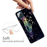 Gumený kryt na Samsung Galaxy A12 - Colorful Feathers