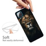 Gumený kryt na Samsung Galaxy A12 - Yellow Lion