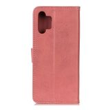 Peňaženkové kožené puzdro KHAZNEH na Samsung Galaxy A32 5G - Ružová
