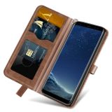 Peňaženkové kožené puzdro TREE Samsung Galaxy S8 - Hnedá
