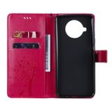 Peňaženkové kožené puzdro PRINTING na Xiaomi Mi 10T Lite 5G - Rose Red