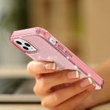 Gumený Glitter kryt na iPhone 12 Pro Max - Ružová