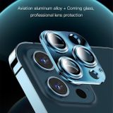 Ochranné sklo TOTUDESIGN na zadnú kameru pre iPhone 12 - Modrá