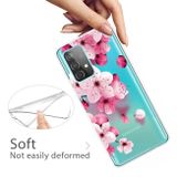 Gumený kryt na Samsung Galaxy A72 5G - Cherry Blossoms
