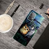 Gumený kryt na Samsung Galaxy A32 5G - Owl