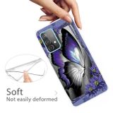 Gumený kryt na Samsung Galaxy A32 5G - Great Purple Butterfly