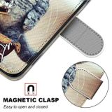 Peňaženkové kožené puzdro na Samsung Galaxy M51 - Leather Shoes Cat