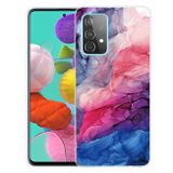 Gumený kryt MARBLE na Samsung Galaxy A32 5G - Abstract Red
