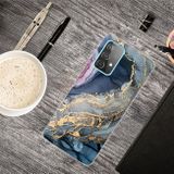 Gumený kryt MARBLE na Samsung Galaxy A32 5G - Abstract Gold