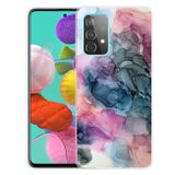 Gumený kryt MARBLE na Samsung Galaxy A52 5G / A52s 5G - Abstract Multicolor