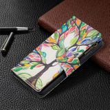 Peňaženkové kožené puzdro na Samsung Galaxy A52 5G / A52s 5G - Tree