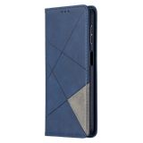 Peňaženkové kožené puzdro na Samsung Galaxy A32 5G - Modrá