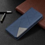Peňaženkové kožené puzdro PRISMATIC na Samsung Galaxy A52 5G / A52s 5G - Modrá
