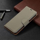 Peňaženkové kožené puzdro LICHTI na Samsung Galaxy A32 5G - Sivá