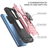 Kryt Tough Armor Magnetic na Xiaomi Redmi Note 9 - Ružovozlatá