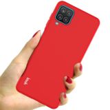 Gumený kryt na Samsung Galaxy A12 - Červená
