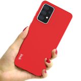 Gumený kryt IMAK na Samsung Galaxy A52 5G / A52s 5G - Červená