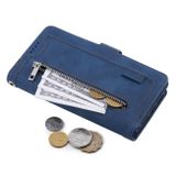 Multifunkčné peňaženkové puzdro BAG na Samsung Galaxy S21 Plus 5G - Modrá