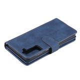 Multifunkčné peňaženkové puzdro BAG na Samsung Galaxy S21 Plus 5G - Modrá