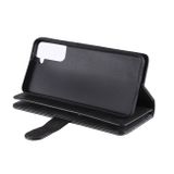 Multifunkčné peňaženkové puzdro BAG na Samsung Galaxy S21 Plus 5G - Čierna