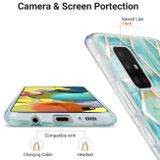Gumený 3D kryt MARBLE na Samsung Galaxy A51 5G - Modrá