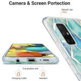 Gumený 3D kryt MARBLE na Samsung Galaxy A51 5G - Zelená