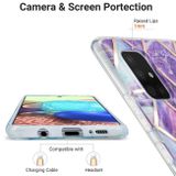 Gumený 3D kryt na Samsung Galaxy A71 5G - Tmavofialová